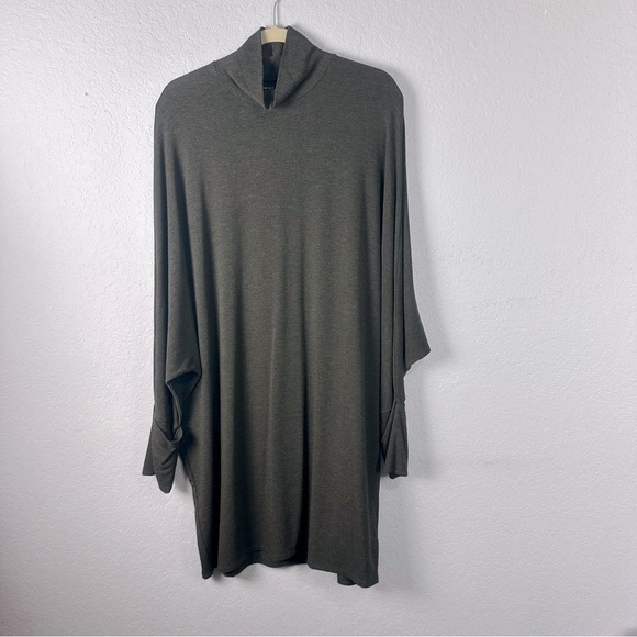 Majestic Filatures Deluxe Gray Tee Shirt Dress Size 5 (US XL) Soft Touch - Picture 1 of 5